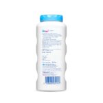 Back label of Sebamed Baby Powder 100g showing ingredients and directions