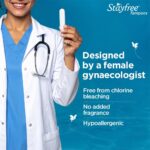 Stayfree OB Tampons Normal Flow (20) | Leakproof | Rash-Free Comfort | Silk Touch Soft - Image 4