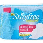 Stayfree Secure XL Ultra Thin Sanitary Napkins with Wings