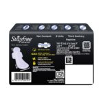 Stayfree XXL night pads thin sanitary pads 8 count pack XXL plus sanitary pad wider back design for heavy flow night leak protection