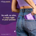 Stayfree Advanced XXL+ Thin Sanitary Pads for Women – 8 Soft Cotton Pads, All Night Comfort, 2X Absorption. - Image 3