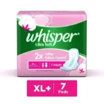 Soft and absorbent sanitary pads for women with XL plus size protection