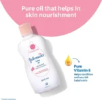 Baby body oil 100ml for gentle care and skin softness