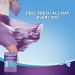 Normal size panty liners for light discharge and freshness