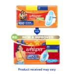 Buy Whisper Choice Regular Sanitary Pads for Women – 20 Pads - Image 3