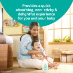 Hydrating baby lotion for everyday use to keep skin soft and supple