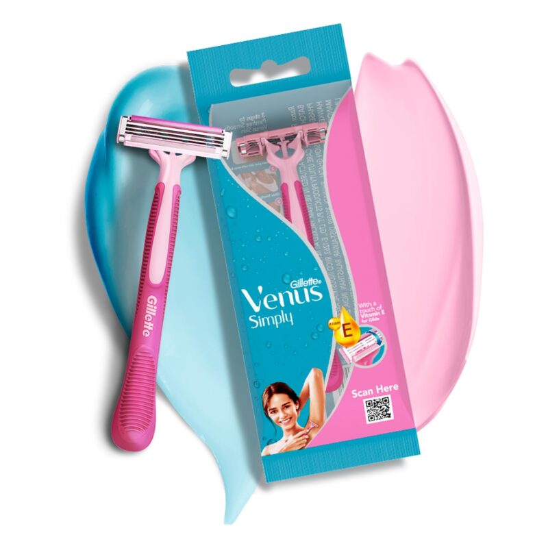 Gillette Simply Venus 3 disposable razors pack for women