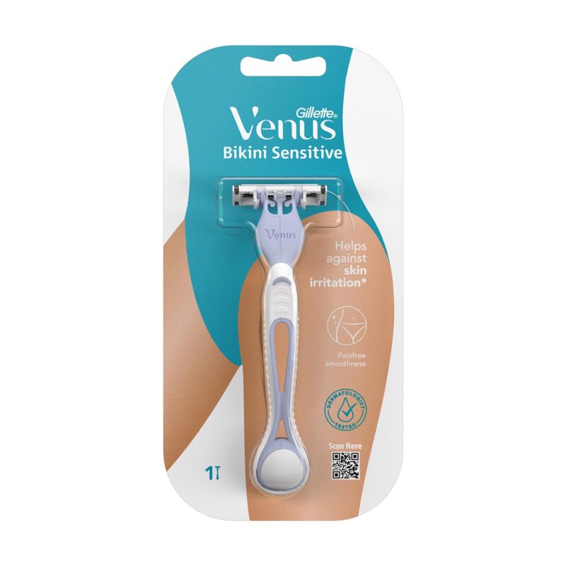 Gillette Venus Bikini Sensitive razor designed for gentle hair removal