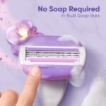 Gillette Venus Breeze Hair Removal Razor for Women with Avocado Oils & Body Butter, Freesia Scent | 3 Blade Smooth Glide Razor for Silky Skin - Image 6