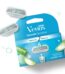Gillette Venus razor blade refill pack of two with aloe moisture bars