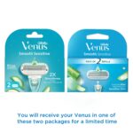 Gillette Venus Aloe Vera Razor Blades for Women – 2 Pack Refill Cartridges - Image 2