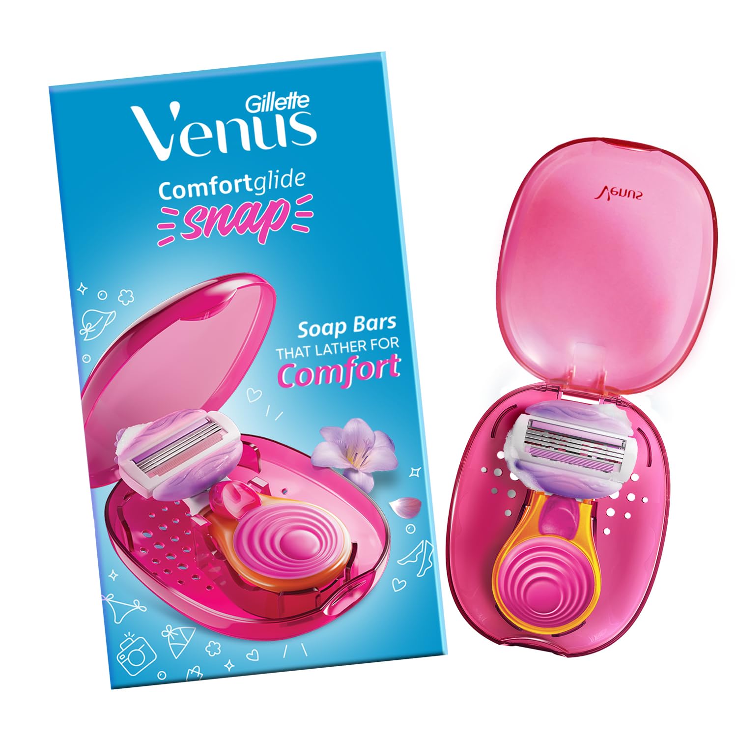 gillette-venus-snap-compact-body-razor.jpg Gillette Venus Snap compact body razor for women