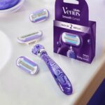 Gillette Venus Swirl Razor Refills for Women – 2 pcs pack– 5 Bladed Hair Removal Cartridges - Image 6