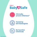 Mild baby oil for daily hair massage and scalp hydration