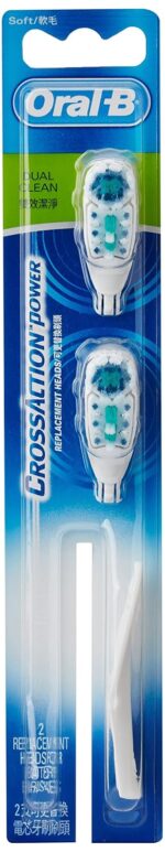 Oral B CrossAction replacement toothbrush heads pack