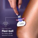 Razor designed with pivoting handle for better control