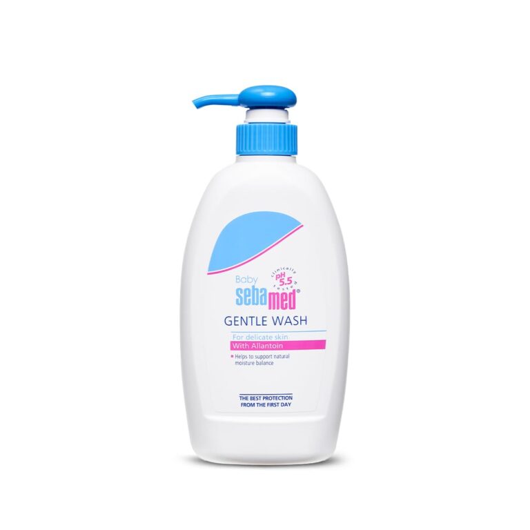 Sebamed gentle wash for babies 400ml bottle