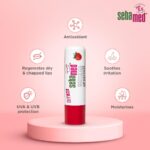 Sebamed Lip Defense SPF 30 Strawberry 4.8g - Image 3