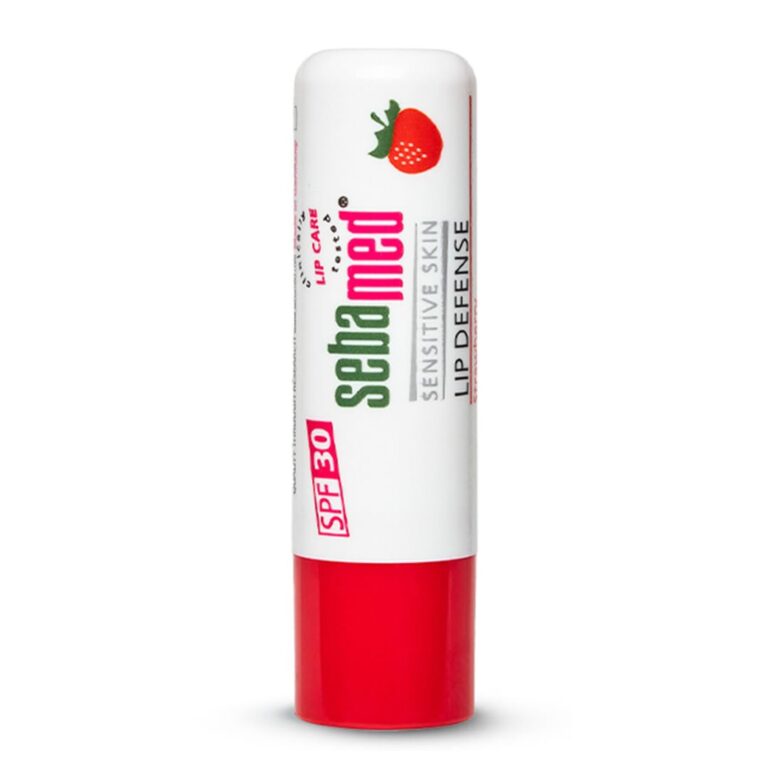 Sebamed Lip Defense SPF 30 Strawberry 4.8g moisturizing lip balm