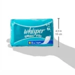Whisper Maxi Fit Regular Sanitary Pads for Women – 8 Pads Pack” - Image 4
