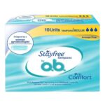 Stayfree OB tampons normal flow pack of 10 pieces