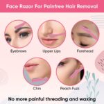 Vega facial razor used for shaping eyebrows and removing fine hair