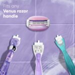 Venus Comfortglide cartridge attached to any compatible razor handle