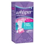 Whisper Clean and Fresh Daily Liners Normal, 20 Count - Image 2