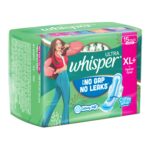 Whisper Ultra Clean Women Pads XL Plus – 15 Pads with Fast Absorbency - Image 2