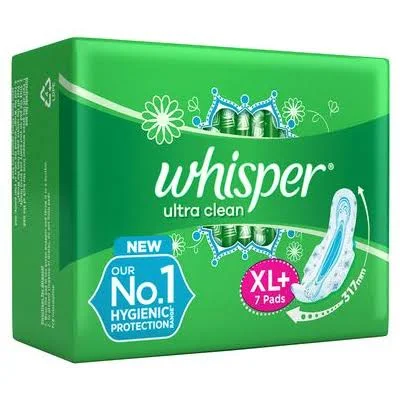 XL plus sanitary pads with secure wings for better fit