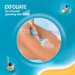 Ergonomic handle design for better grip while shaving