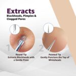 Vega Blackhead & Whitehead Remover Tool – Stainless Steel Acne Extractor (BHR-01) - Image 3