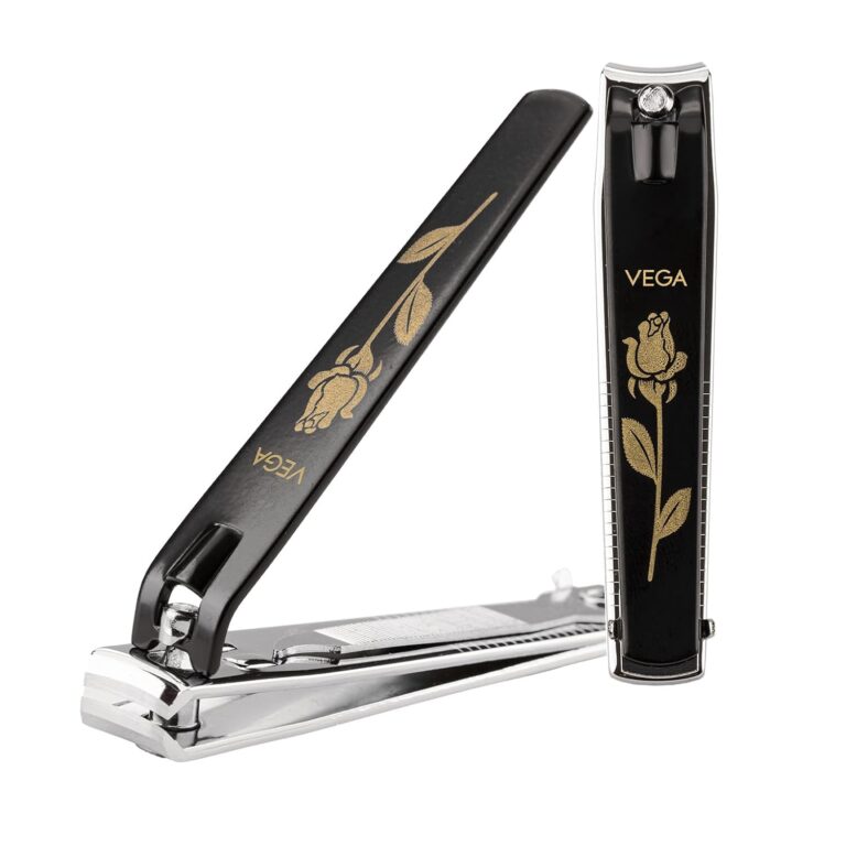 Vega Large Nail Clipper LNC-01 Stainless Steel Nail Cutter for Men and Women