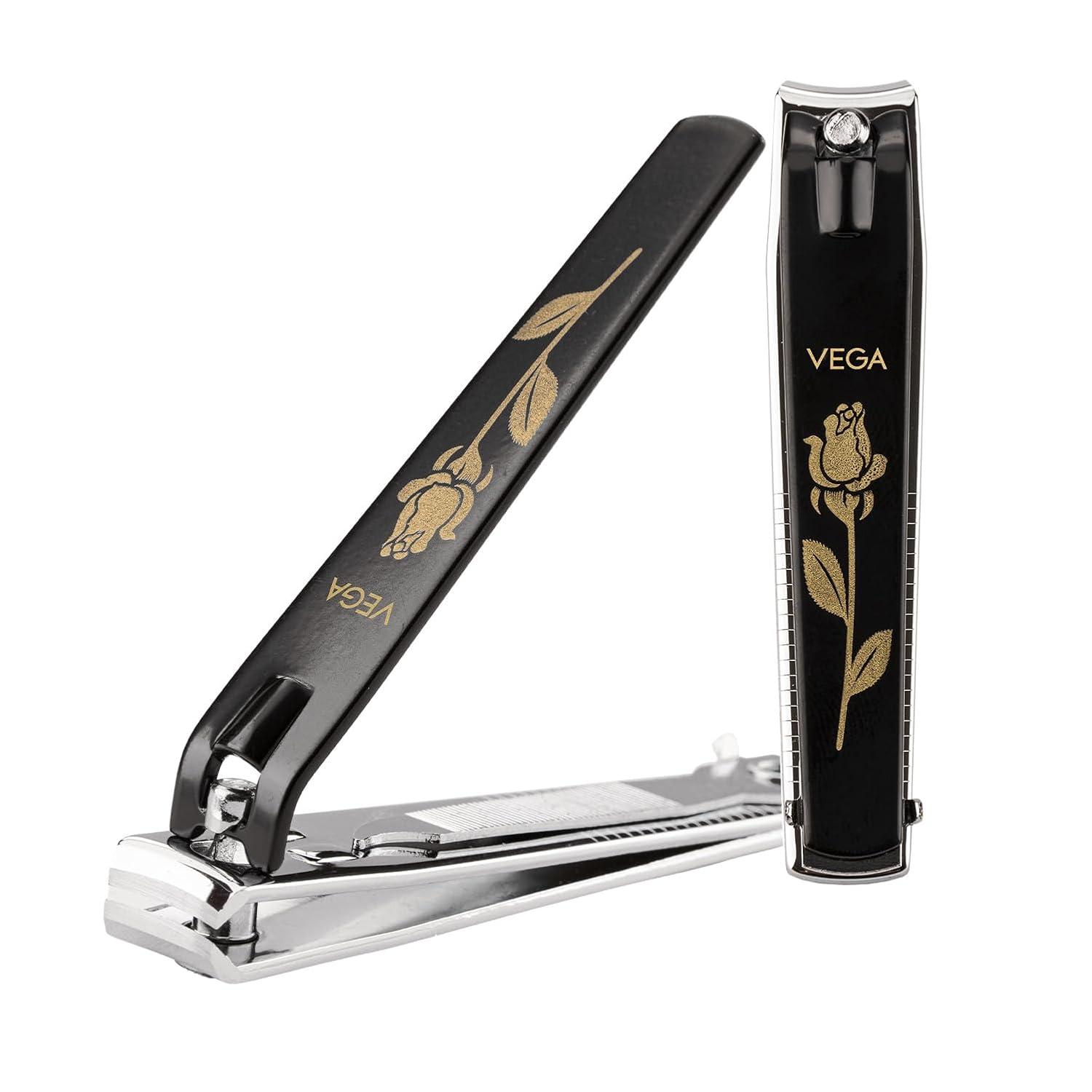 Vega Large Nail Clipper LNC-01 Vega Large Nail Clipper LNC-01 Stainless Steel Nail Cutter for Men and Women
