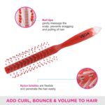 Vega Round Brush for Blow Dry Styling and Frizz Control