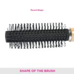 Vega Wooden Handle Styling Brush for Smooth and Frizz-Free Hair
