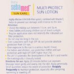 Baby Sebamed lotion designed for sun protection