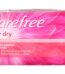 Carefree super dry panty liners pack of 20 for daily freshness