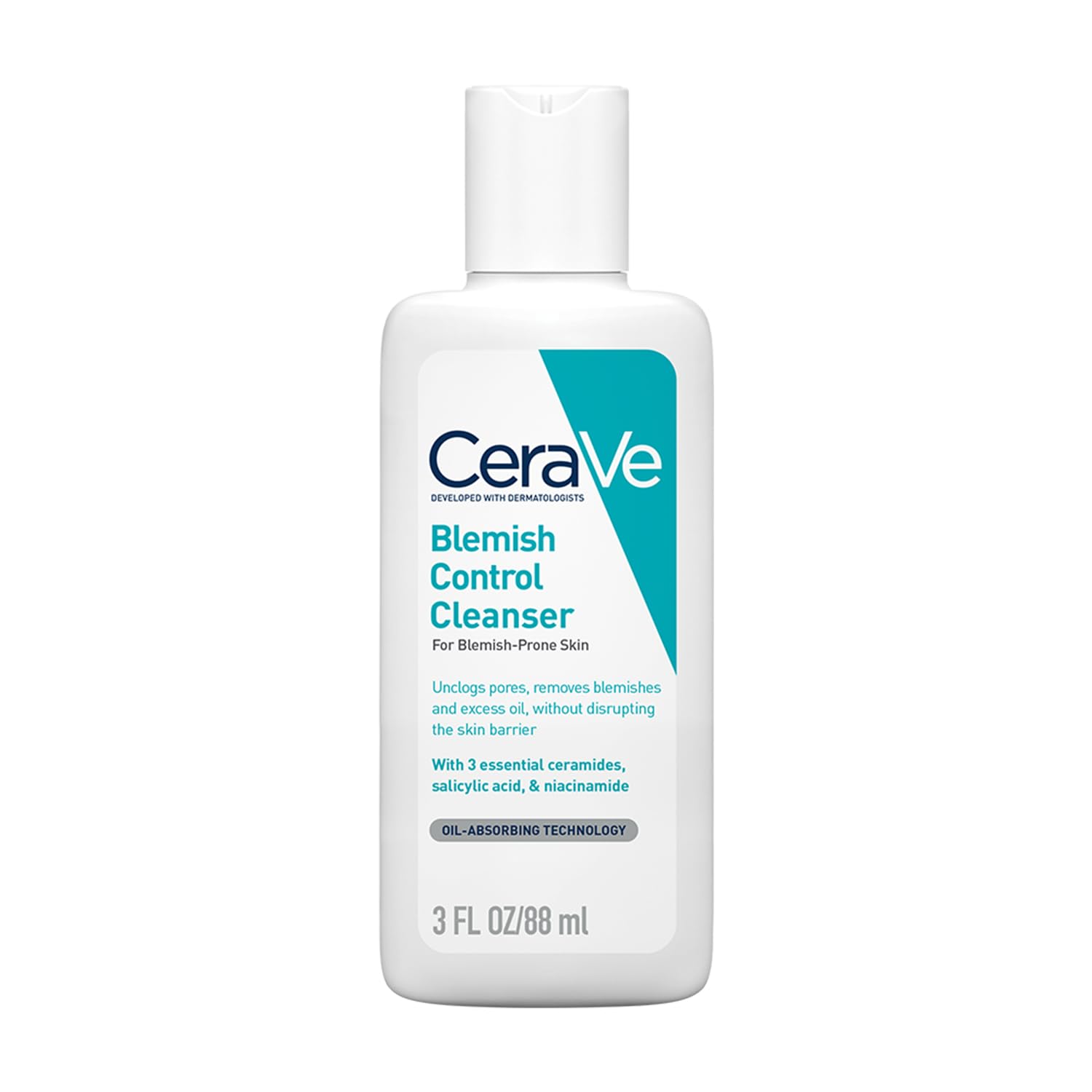 cerave-blemish-control-cleanser-88ml CeraVe blemish control cleanser for acne-prone skin 88ml