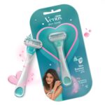Gillette Venus Skin Love razor for women in green color