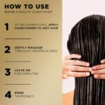 Conditioner designed to nourish weak and damaged hair strands