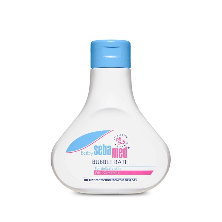 Sebamed baby bubble bath pH 5.5 no tears gentle cleanser