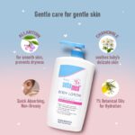 Gentle body lotion for baby sensitive skin daily care