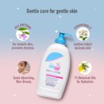 Gentle baby moisturiser for daily skin care