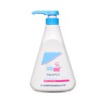Sebamed baby shampoo 500ml bottle for gentle daily hair cleansing