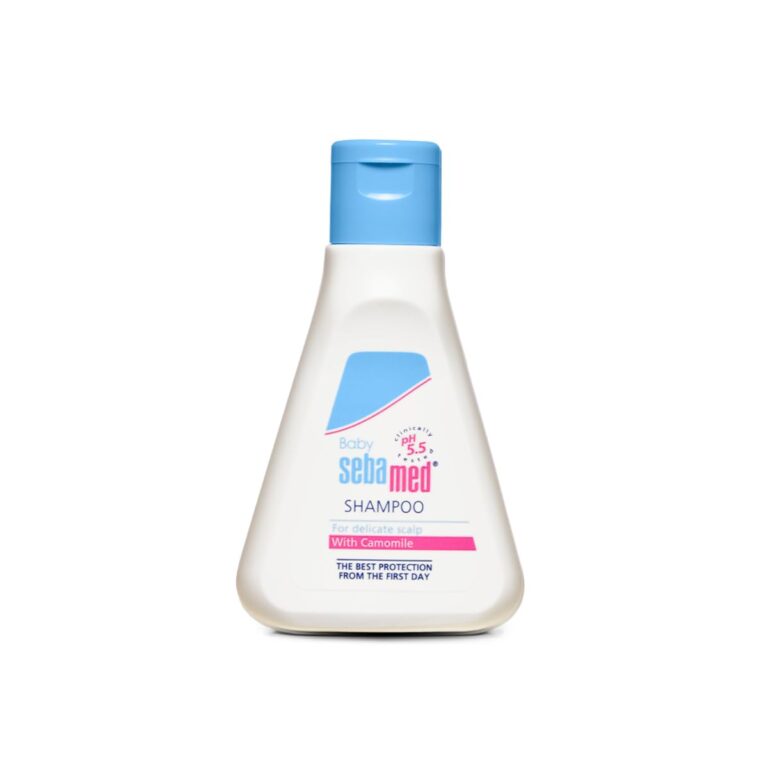 Sebamed baby shampoo for gentle cleansing of delicate scalp