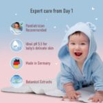 Baby shampoo enriched with natural moisturisers for soft hair