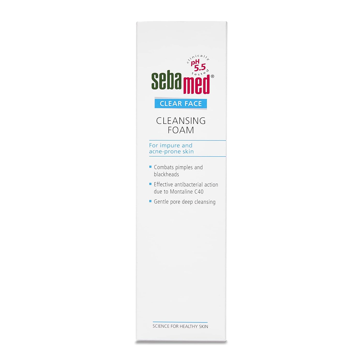 sebamed-clear-face-cleansing-foam-50ml Sebamed clear face cleansing foam 50ml for pH 5.5 acne face wash