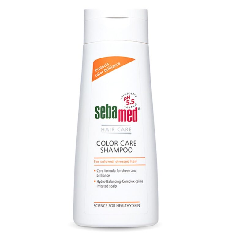 Sebamed color care shampoo 200 ml for protecting colored hair