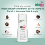 Dermatologically tested shampoo for reducing dryness